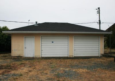 Before exterior painting