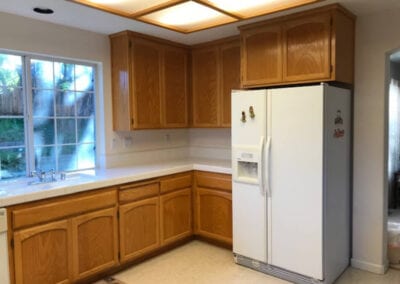 kitchen before remodel