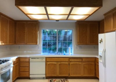 kitchen before remodel