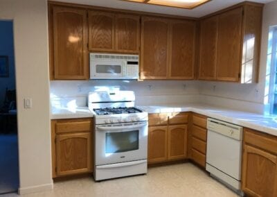 kitchen before remodel