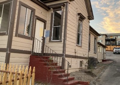 Before exterior painting