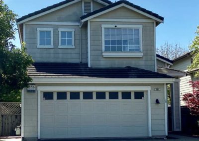 House before exterior painting